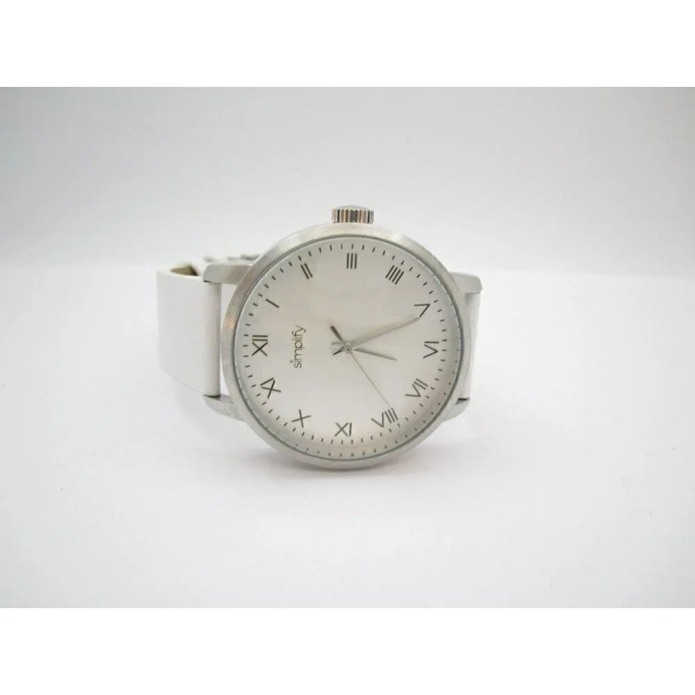 Men's‎ Simplify Quartz 5ATM WR Analog 44mm Dial Causal Round Watch (G1)